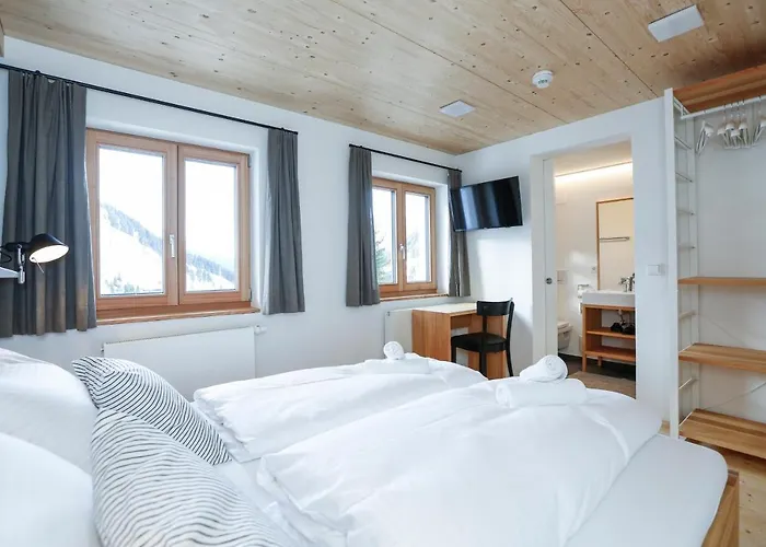 ベッド・アンド・ブレックファスト Fruehstueckspension Sonnblick シュトゥーベン・アム・アールベルク